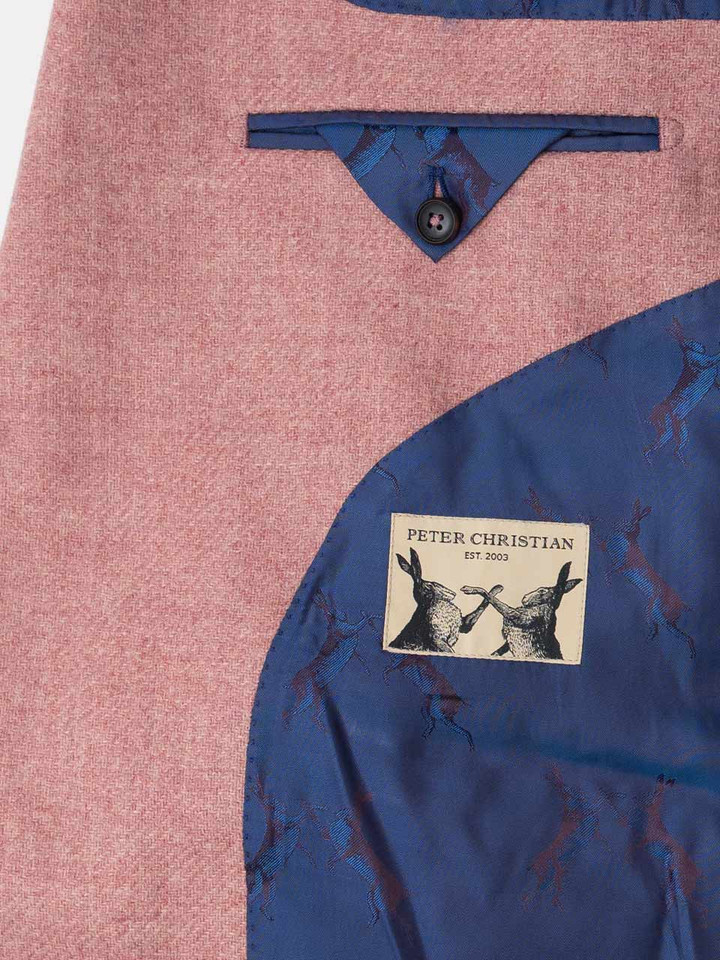 Rose Lightweight Tweed Jacket Lining