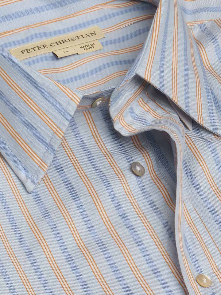 Blue Gold Egyptian Cotton Shirt