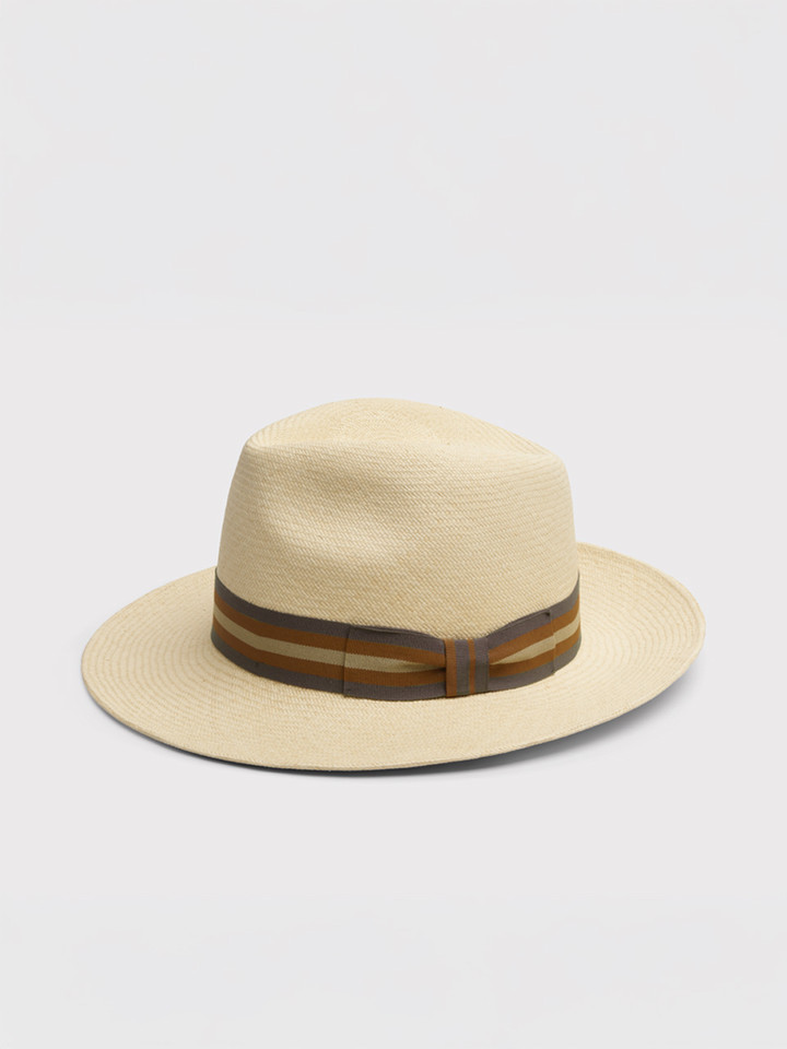 Mens Superfine Panama Hat Side