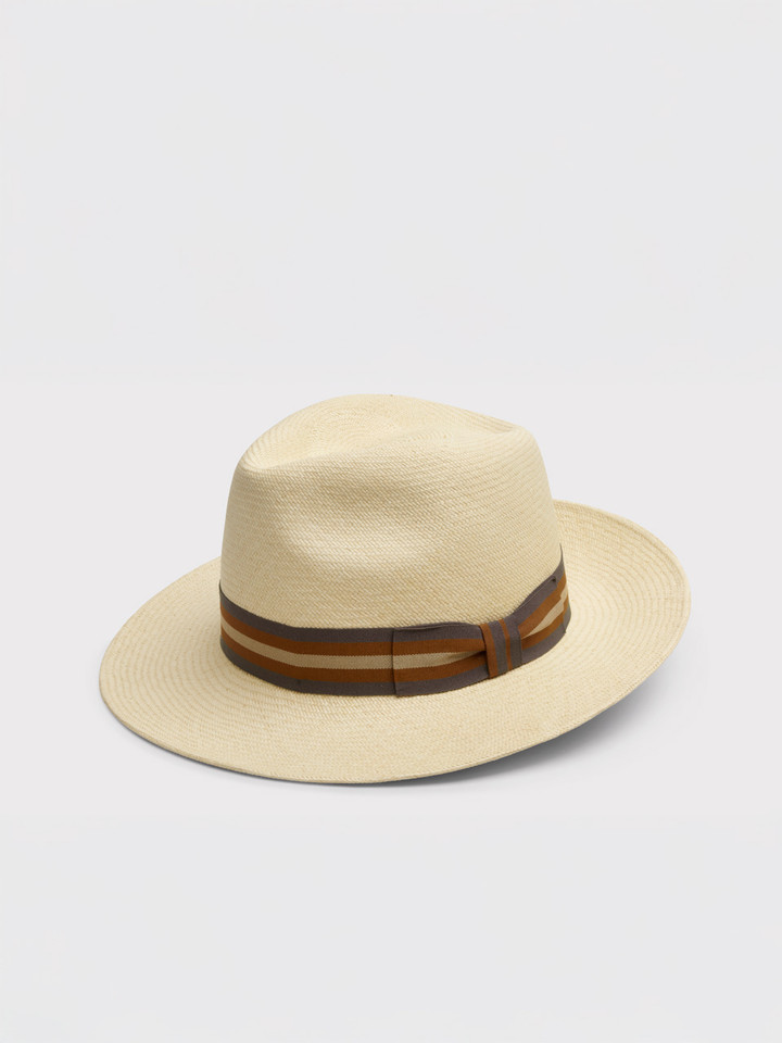 Mens Superfine Panama Hat Side