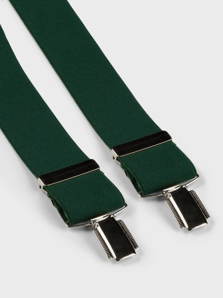 Green with Nickel Clips