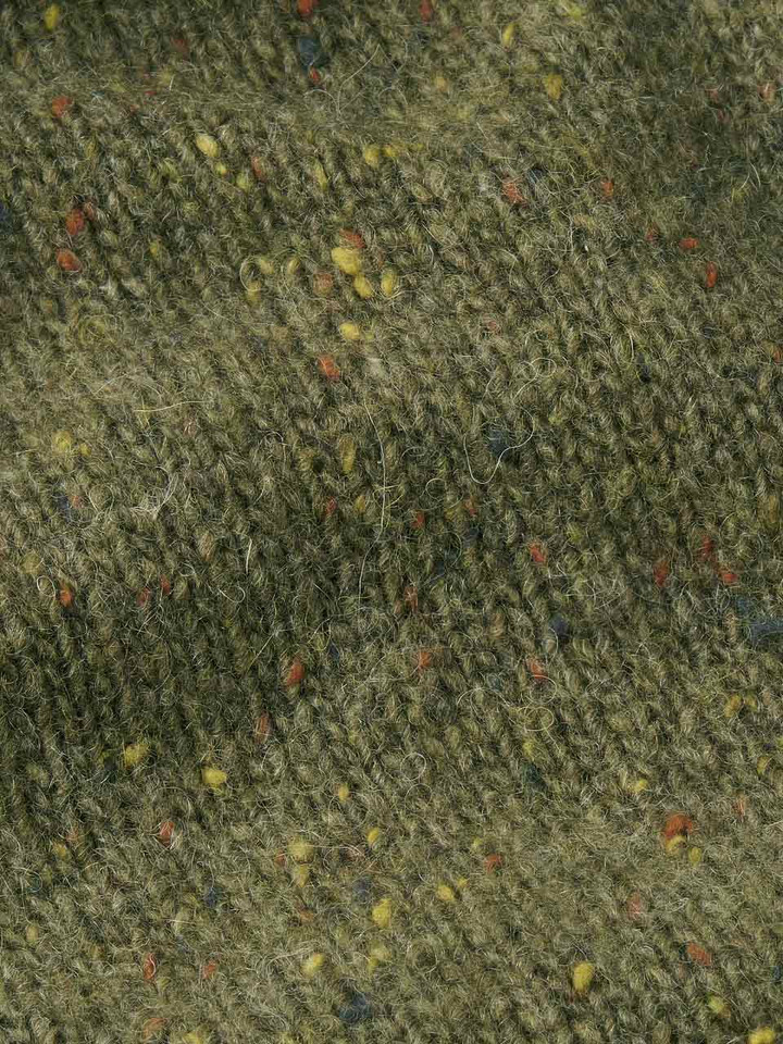 Men's Thyme Green Knitted Waistcoat