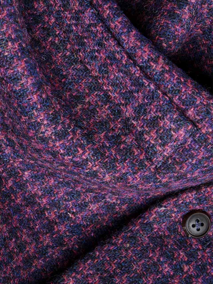 Mens Midnight Harris Tweed® Waistcoat