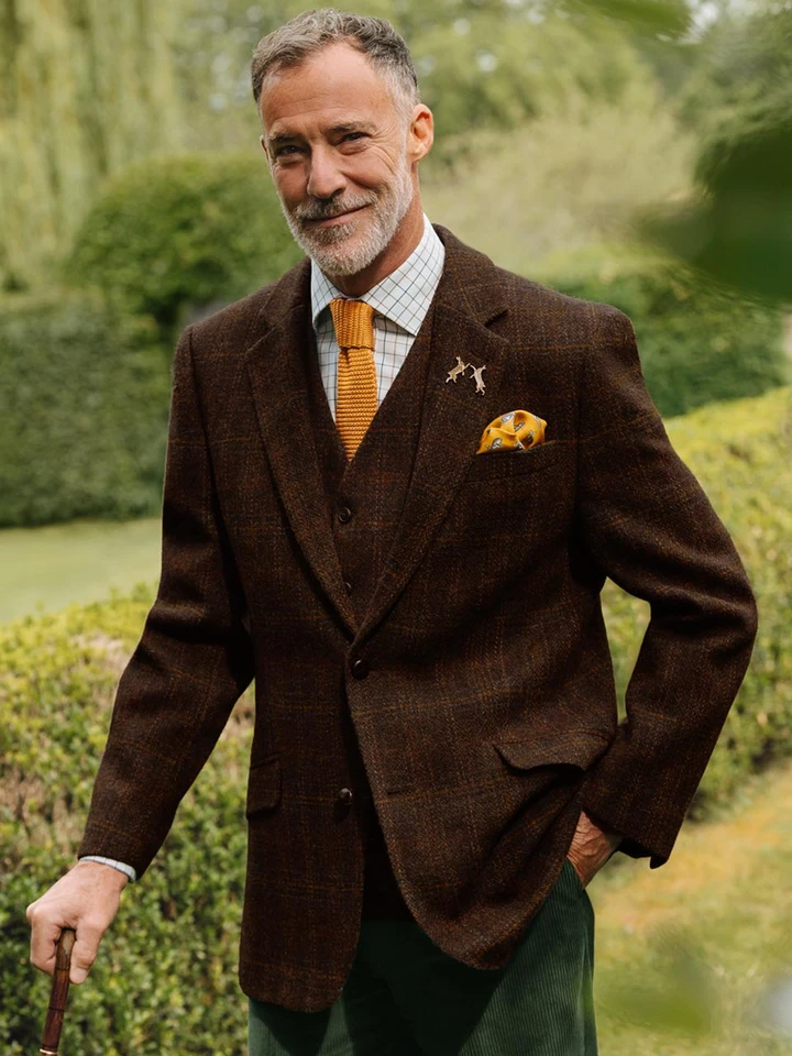 Autumn Harris Tweed Jacket & Waistcoat