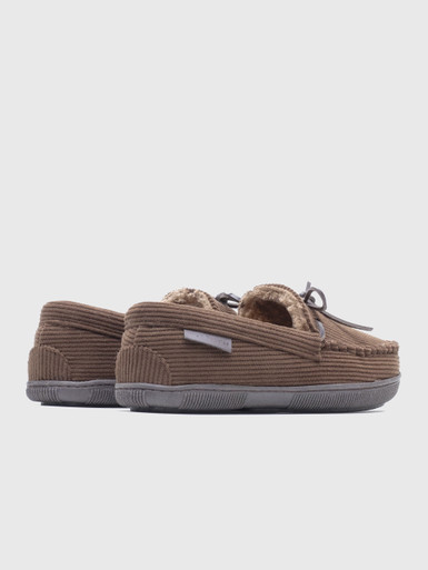 Brown Hush Puppies Ace Cord Slipper