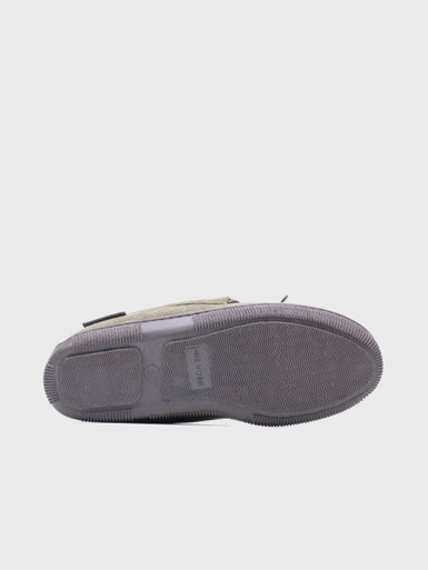 Green Hush Puppies Cord Slipper Sole