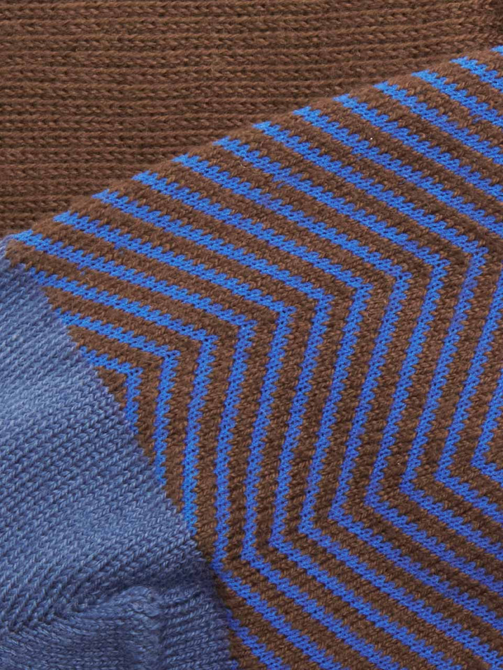 Mens Bronze Lux Taylor Patterned Socks