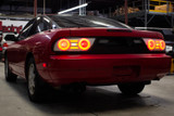 180sx Type X Style Clear LED Left Tail Light - Nissan 240sx 89-94 Hatchback