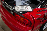 Type X Style Clear LED Right Tail Light - Nissan 240sx 89-94 Hatchback