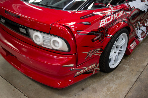 J Replace - Type X Style Clear LED Tail Light Set - Nissan 240sx 89-94 Hatchback