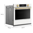 Kitchenaid® 30-inch Smart Electric Single Wall Oven with Assisted Cooking Modes KOES730SPL