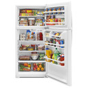 Whirlpool® 28-inches wide Top-Freezer Refrigerator with Optional Icemaker - 14 cu. ft. WRT314TFDW
