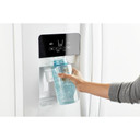 Whirlpool® 36-inch Wide Side-by-Side Refrigerator - 25 cu. ft. WRS335SDHW