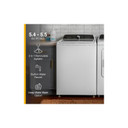 Whirlpool® 5.4 - 5.5 Cu. Ft. Capacity Top Load Washer with Removable Agitator WTW5057LW