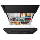 Whirlpool® 22 cu. ft. Bottom-Freezer Refrigerator with Freezer Drawer WRB322DMBB