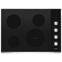Whirlpool® 30-inch Electric Ceramic Glass Cooktop with Dual Radiant Element WCE55US0HS