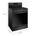 Whirlpool® 5.8 Cu. Ft. Freestanding Gas Range with Frozen Bake™ Technology WFG775H0HB