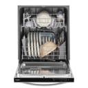 Whirlpool® 24"  Dishwasher with Boost Cycle and Triple Filtration Wash - 55dBA WDT540HAMZ