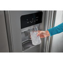 Maytag® 36-Inch Wide Side-by-Side Refrigerator - 25 Cu. Ft. MRSF4036PZ