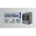 Maytag® Smart Top Load Gas Dryer with Extra Power Button - 7.4 cu. ft. MGD6230HC