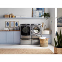 Maytag® Smart Front Load Electric Dryer with Extra Power and Advanced Moisture Sensing with industry-exclusive extra moisture sensor - 7.3 cu. ft. YMED8630HC