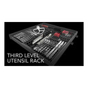 KitchenAid® 39 dBA Dishwasher with Third Level Utensil Rack KDFE204KBL