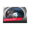 Amana® 4.4 cu. ft. Top-Load Washer with High Efficiency Agitator NTW4519JW