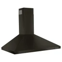 Whirlpool® 30" Contemporary Black Stainless Wall Mount Range Hood WVW53UC0HV