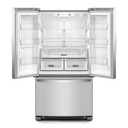 Whirlpool® 36-Inch Wide Full-Depth French Door Bottom Mount Refrigerator - 25 cu. ft. WRFF3236RZ