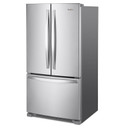 Whirlpool® 36-Inch Wide Counter-Depth French Door Bottom Mount Refrigerator - 20 cu. ft. WRFC2036RZ