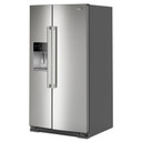 Maytag® 36-inch Wide Full-Depth Side-by-Side Refrigerator with Arctic Blue Interior - 28.3 Cu. Ft. MRSF6636RZ