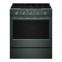 Kitchenaid® 5.0 Cu. Ft. Smart Slide-in Gas Range with Convection Cooking Modes and 2-in-1 Burner KSGS530SJP