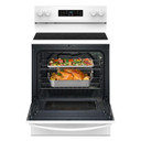 Whirlpool® 30-inch Electric Range with Air Cooking Technology YWFES4530SW Whirlpool® 30-inch Electric Range with Air Cooking Technology YWFES4530SW