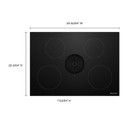 Kitchenaid® 30-inch NextGen Induction Downdraft Cooktop with 4 Cooking Zones KCID930SBL