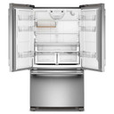 Kitchenaid® 20 Cu. Ft. 36-Inch Counter-Depth French Door Refrigerator with Internal Water Dispenser KRFC136SPS