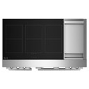 KitchenAid® 48-Inch 6-Element Induction Freestanding Commercial-Style Range with Griddle KFID948SSS