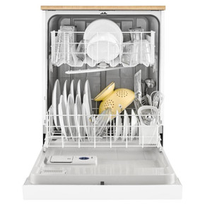Whirlpool® Heavy-Duty Dishwasher with 1-Hour Wash Cycle WDP370PAHW