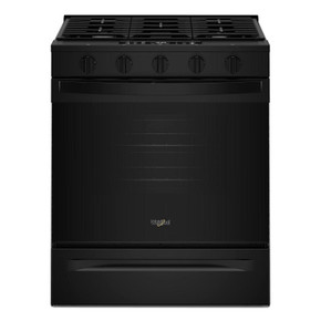Whirlpool® 30-inch Gas Range with Air Cooking Technology WSGS5030SB
