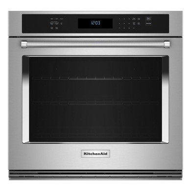 KitchenAid® 27" Single Wall Oven with Air Fry Mode KOES527PSS