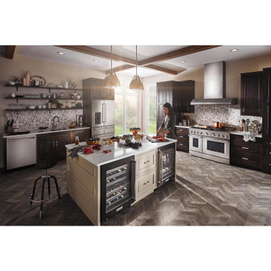 Kitchenaid® 25.8 Cu. Ft. 36" Multi-Door Freestanding Refrigerator with Platinum Interior Design KRMF706ESS