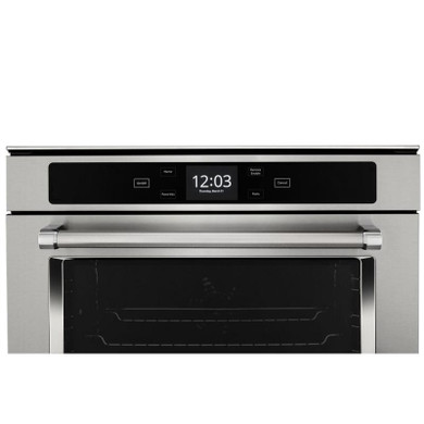 Kitchenaid® 24" Smart Single Wall Oven with True Convection YKOSC504PPS