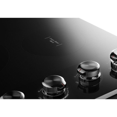 Kitchenaid® 30" Electric Cooktop with 5 Elements and Knob Controls KCES550HSS