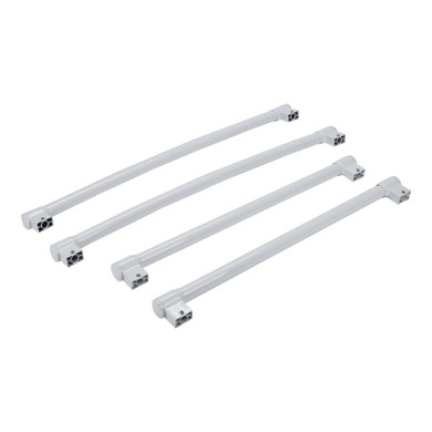 French Door Refrigerator Handle Kit, White W10716734