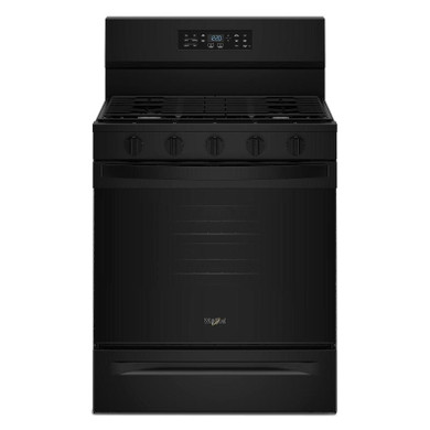Whirlpool® 30-inch Gas Range with Air Cooking Technology WFGS5730SB