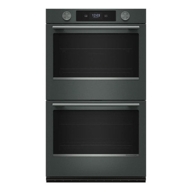 Kitchenaid® 30-inch Smart Electric Double Wall Oven with Assisted Cooking Modes - Juniper KOED730SJP