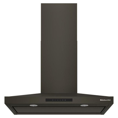 KitchenAid® 36-inch Wall-Mount, 4-Speed Canopy Hood KVWC736SBE