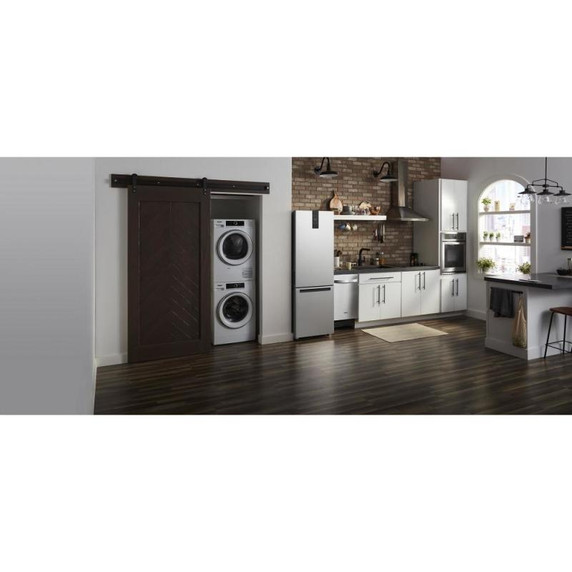 Whirlpool® 24-inch Wide Bottom-Freezer Refrigerator - 12.9 cu. ft. WRB543CMJZ