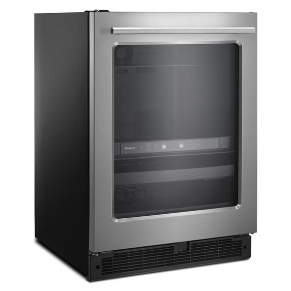 Whirlpool® 24-inch Wide Undercounter Beverage Center with Towel Bar Handle- 5.2 cu. ft. WUB35X24HZ