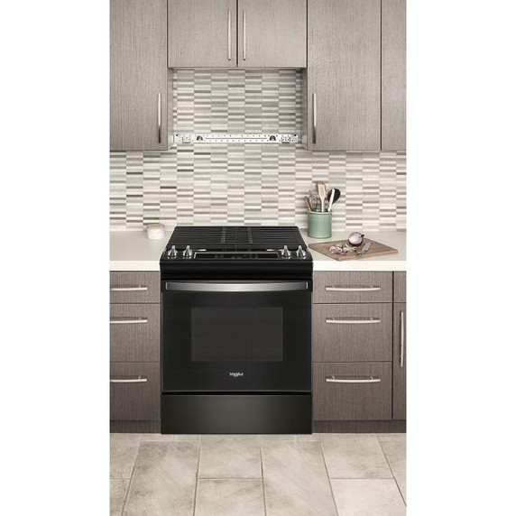 5.0 Cu. Ft. Whirlpool® Gas Range with Frozen Bake™ Technology WEG515S0LV