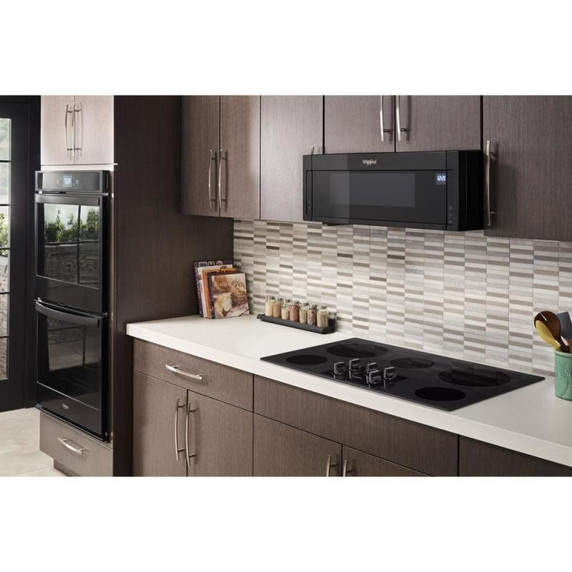 Whirlpool® 36-inch Electric Ceramic Glass Cooktop with Two Dual Radiant Elements WCE77US6HB